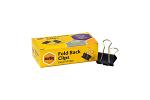 MBG FOLD BACK CLIPS 25MM BX 12