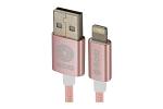 MOKI LIGHTNING CABLE 3M ROSEGD