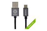 MOKI BRAID MICROUSB SYN CABLE