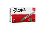 SHARPIE PERM MARKR FP GRN BX12