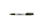 SHARPIE FP PERMMARKER BLK BX12