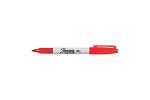 SHARPIE PERM MRKR FP RED BX12