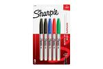 SHARPIE PERM MRKR ASST PK5 BX6