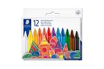 STAED JUMB RD WAX CRAYON BX12