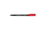 STAED PERM MARKER FIN RED BX10