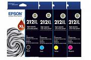 Epson 212XL High Yield Value Pack Ink (Genuine)
