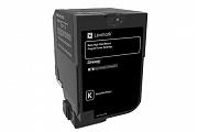 Lexmark 74C60K0 Black Toner Cartridge (Genuine)