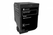 Lexmark 78C6XKE Black Toner Cartridge (Genuine)