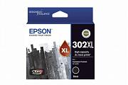 Epson 302XL Black High Yield Ink Cartridge (Genuine)