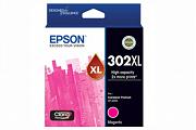Epson 302XL Magenta High Yield Ink Cartridge (Genuine)