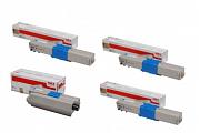 Oki C301 C321 Toner Cartridge Pack (Genuine)