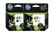 HP #63XL DeskJet 2130 3630 High Yield Ink Cartridge (Genuine)