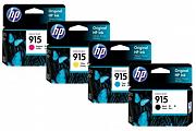 HP #915 OfficeJet 8010 8012 Ink Cartridge Value Pack (Genuine)