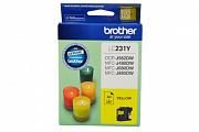Brother LC231Y Yellow Ink (Genuine)