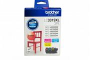 Brother LC3319XLCMY MFCJ6530DW MFCJ6730DW Color Ink Pack (Genuine)