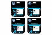 HP NO 711 Designjet T120 T150 Value Pack Ink (Genuine)