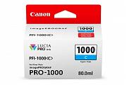 Canon PFI1000C Cyan Ink Tank (Genuine)
