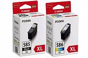 Canon PG585XL CL586XL High Yield Ink Cartridge (Genuine)