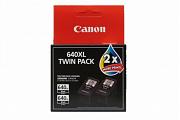 Canon PG640XL MG2260 MX456 MX516 Black Ink Twin Pack (Genuine)