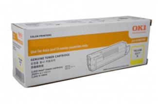 Oki 46490609 Yellow Toner Cartridge (Genuine)