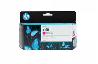 HP NO 738 498N6A Magenta Ink Cartridge (Genuine)