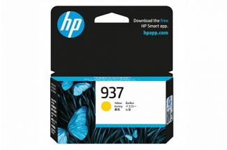HP #937 4S6W4NA Yellow Ink Cartridge (Genuine)