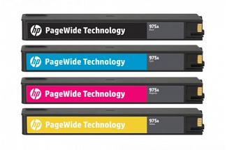 HP #975A PAGEWIDE PRO 477 552 577 Ink Cartridge Value Pack (Genuine) for PAGEWIDE PRO 477dw printer