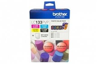 Brother LC133 MFCJ4510DW MFCJ4710DW Photo Value Pack (Genuine)