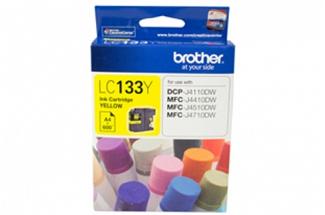 Brother LC133 Yellow Ink (Genuine)