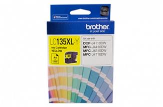 Brother LC135 Yellow High Yield Ink (Genuine)