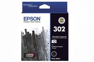 Epson 302 Photo Black Ink Cartridge (Genuine)