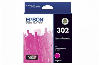 Epson 302 Magenta Ink Cartridge (Genuine)