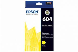 Epson 604 Yellow Ink Cartridge (Genuine)