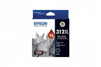 Epson 312XL Black High Yield Ink Cartridge (Genuine)