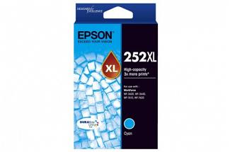 Epson 252XL High Yield Cyan Ink Cartridge (Genuine)