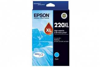 Epson 220 High Yield Cyan Ink (Genuine)