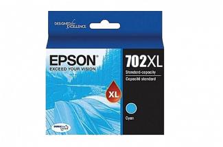 Epson 702XL Cyan High Yield Ink Cartridge (Genuine)