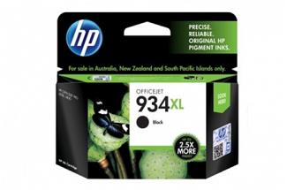 HP #934 XL C2P23AA High Yield Black Ink (Genuine)