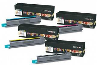 Lexmark C925H2 High Yield Toner Cartridge Combo Pack (Genuine)