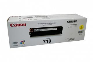 Canon CART318 Yellow Toner Cartridge (Genuine)