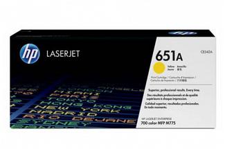 HP CE342A #651A Yellow Toner Cartridge (Genuine)