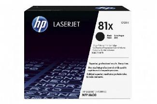 HP CF281X #81X Black High Yield Toner Cartridge (Genuine)