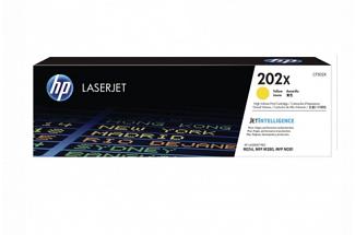 HP CF502X #202X Yellow Toner Cartridge (Genuine)