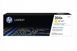 HP CF512A #204A Yellow Toner Cartridge (Genuine)