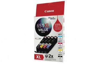 Canon CLI651 High Yield Ink Value Pack (Genuine)