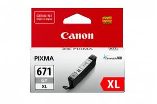 Canon CLI671XL High Yield Grey Ink (Genuine)