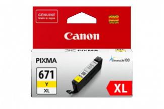 Canon CLI671XL High Yield Yellow Ink (Genuine)