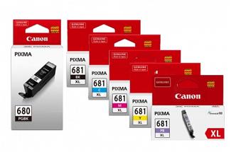 Canon PGI680 + CLI681 6 Colour High Yield Ink Value Pack (Genuine)