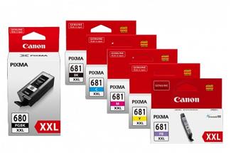 Canon PGI680 + CLI681 6 Colour Extra High Yield Ink (Genuine)