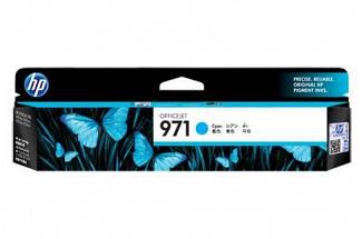 HP #971 CN622AA Cyan Ink Cartridge (Genuine)